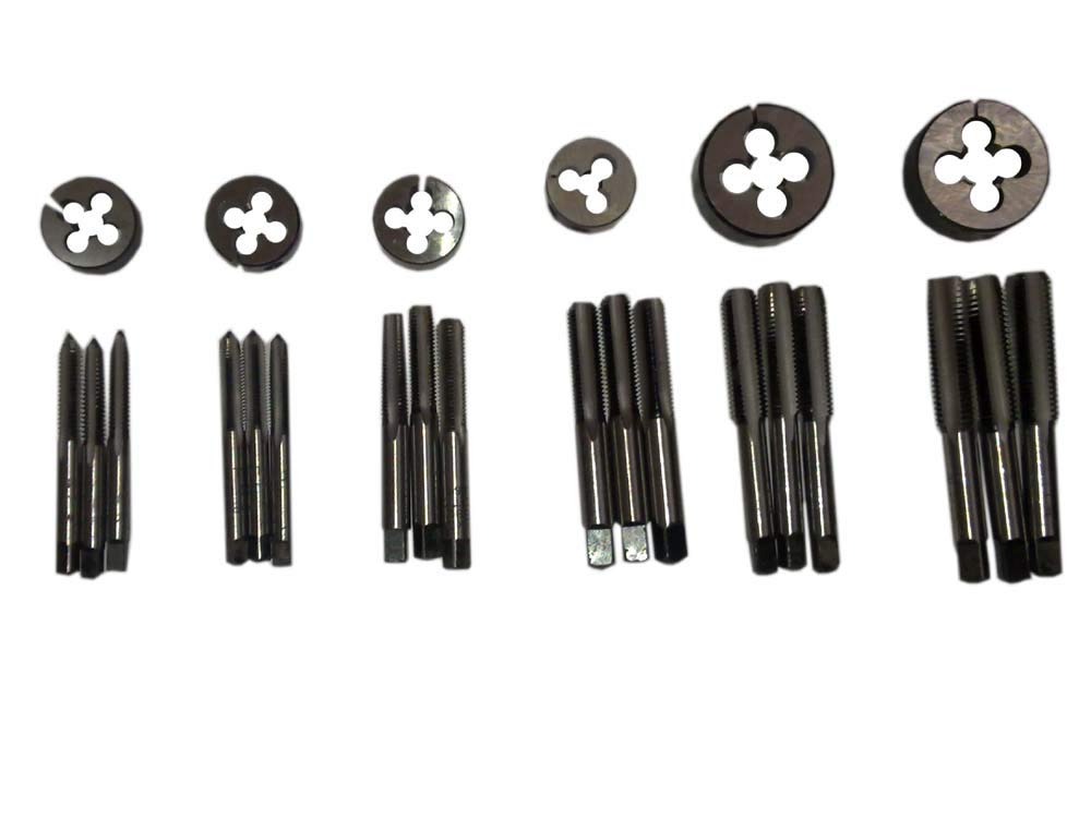 NEW BSF TAP DIE SET 3/16" - 1/2" HARD TO FIND 24 PCS SET - BRITISH STANDARD FINE
