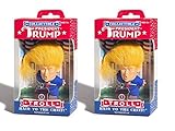 2 Collectible President Donald Trump Troll Dolls - Hair To The Chief Bundle