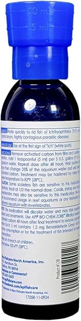 API White Spot Cure Freshwater Saltwater Fish Medication 118 ml view 2