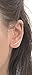 Moon Crawler Cuff Earrings - 925 Sterling Silver with 18K Rose Gold Plating