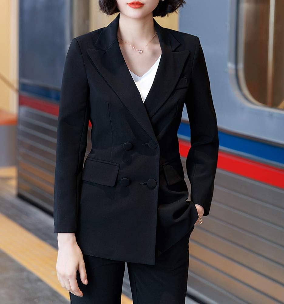 Blazer Office Lady Suit Set 