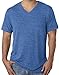Yoga Clothing For You Mens Tri Blend V-neck Tee Shirt