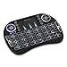FotoFo Mini Wireless 2.4G Backlit Touchpad Keyboard with Mouse for PC / Mac/ Android TV BOX/ TV Box