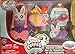 Chubby Puppies & Friends Rosy Satin Pink Bunny with Carrier