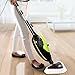 SKG Steam Mops 1500W Powerful Non-Chemical 212F Hot Floor Carpet Cleaning Machines (3 Microfiber Pads Included) Black