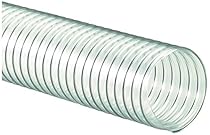 Flexaust 8171030025 R-4 PVC Flexible Hose, 160 degrees F, 25' Length, 3