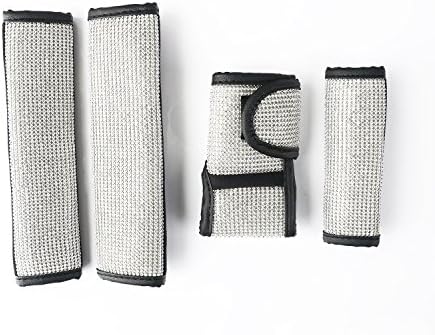 Sino Banyan Seat Belt Cover Car Handbrake Cover Gear Shift Case 4PCS