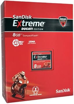 Amazon Com Sandisk 8gb Compact Flash Extreme Ducati Editionsdcfx4 008g Ad1 Retail Packaging Electronics