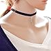 9 PCS Women's Classic Black Velvet and Black Stretch Gothic Tattoo and Black Lace Choker Collar Necklace-Length Adjustable