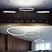 LightInTheBox Modern Simple Mini Pendant Living LED Ring Chandelier Ceiling Light for Garage, Game Room, Study Room/Office, Dining Room, Bedroom, Living Roo