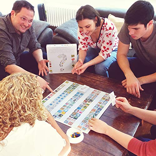Concept Party, AwardWinning Board Game TeamBased Guessing Game Fun Family Game for Adults