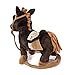Dark Brown Remote Control Battery Operated Walking Toy Horse