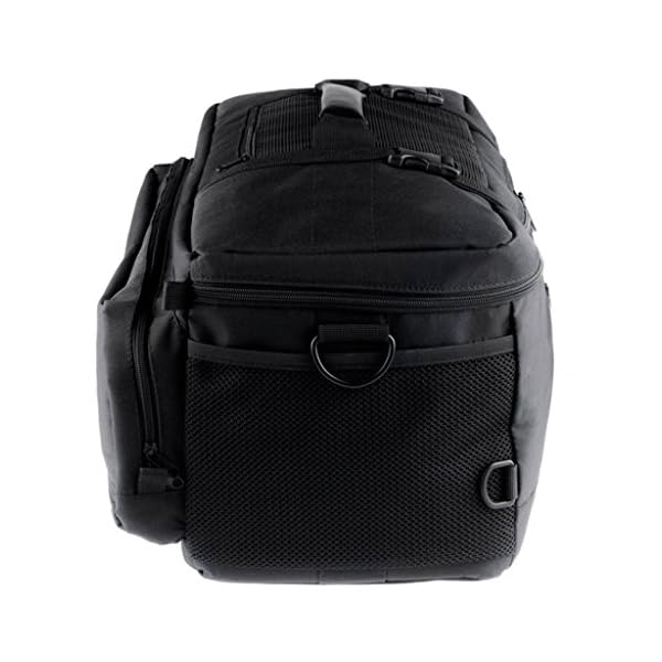 Camrock Tank X65 Fototasche, extra groß, Außenmaße: 64 x 26 x 34 cm, Schwarz, für alle Spiegelreflexkameras, Blitz, Objektive, Canon, Nikon, Sony, Panasonic, Olympus, Pentax, Fuji – Bild 5