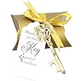 Aazon.co: XONOR 40Pcs Bottle Openers With Vintage Key And Copanion Card, Organza Bag And
