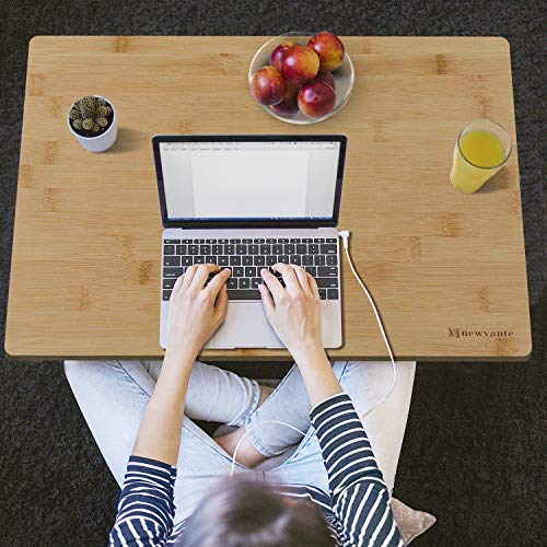 Large Size Laptop Tray Desk Nnewvante Foldable Bed Table Tray