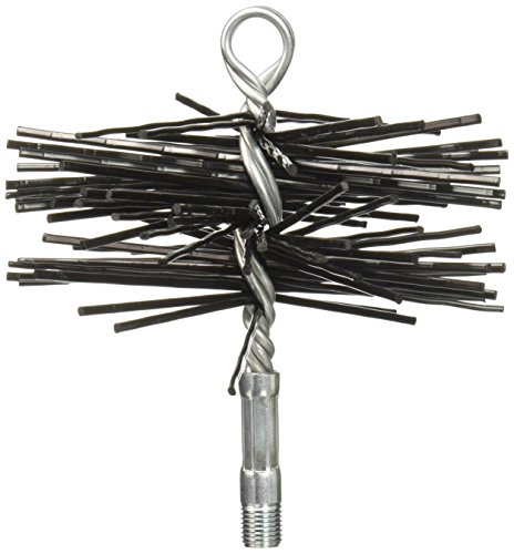 MEECO'S RED DEVIL 33140 6-Inch Round Poly Chimney Brush
