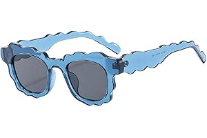 COTIA Fashion Square Sunglasses Women New Unique Irregular Wave-Shaped Frames Sun Glasses for Men Trending Cute Eyewear