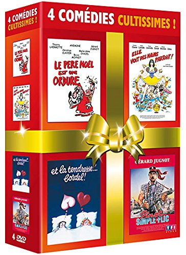 Coffret 5 Comédies Cultissimes - Le Père Noël Est Une Ordure + Scout Toujours + Elle Voit Des Nains Partout + Les Rois Du Gag + Pinot Simple Flic - Pack