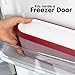 SUMO 1 Ice Cream Container for Homemade Ice Cream - 1.5 Quart, Reusable Freezer Storage Container - Red