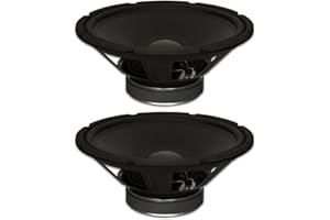 Goldwood Sound, Inc. Stage Subwoofer, Rubber Surround 12" Woofers 290 Watts Each 8ohm Replacement 2 Speaker Set (GW-1248-2)