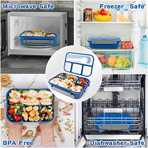 Fithome Leakproof Bento Box with Compartments and