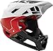 Fox Racing Proframe Helmet Pistol White/Black/Red, L