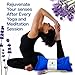 Karmick Hot Cold Eye Mask, Blue, Lavender and Flax Seed Filled