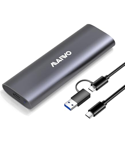 ★NGFF M.222802TB★ Amazon.com: M.2 NVME NGFF 2 in 1 SSD Enclosure, Tool-Free