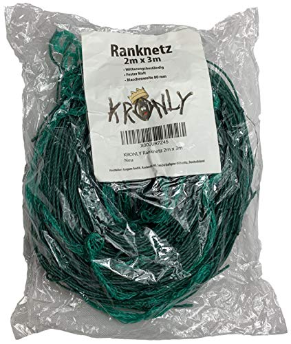 Ranknetz für Gurken Kletterhilfe - 3 x 2m stabile Form Rankhilfe Kletterpflanzen Gurkenrankhilfe Gurkenranknetz – Bild 7