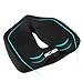 HomySnug Memory Foam Seat Cushion With Anti-Slip Bottom, Pain Reducing Seat Pillow with Orthopedic Design, Relieves Lower Back Pain, Sciatica, Pregnancy & Maternity for Car, Office Chair & Wheelchair