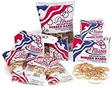 Alliance Rubber 24165 Sterling Rubber Bands Size #16, 1 lb Box Contains Approx. 2300 Bands (7/8