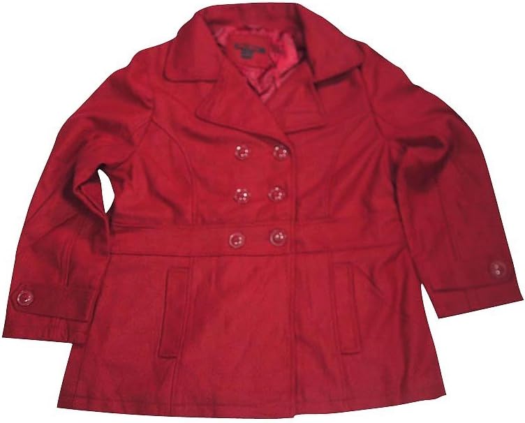Black Lipstick - Plus Ladies Peacoat