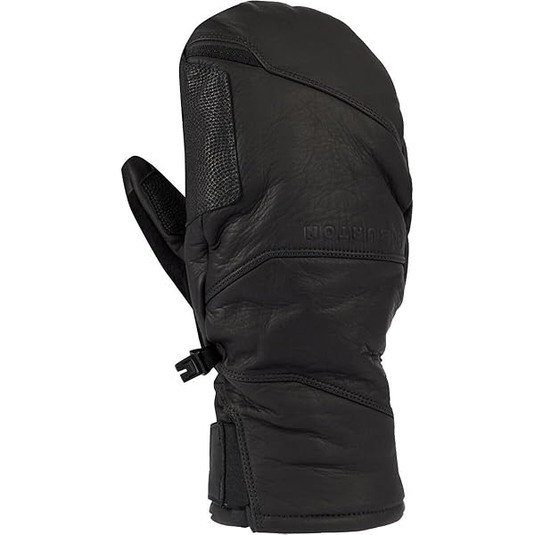 Amazon.com : Burton Mens Gondy Gore-Tex Leather Mitten, True Black