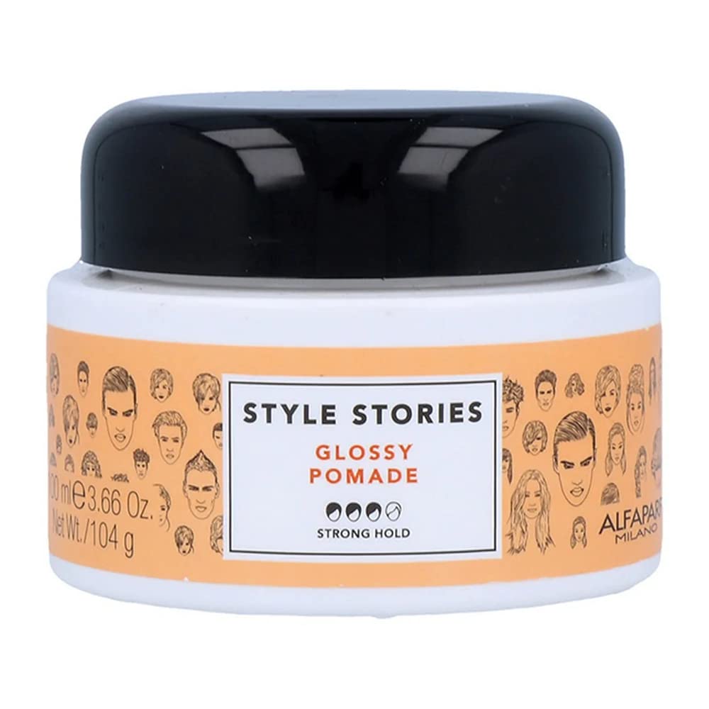 Alfaparf Milano Style Stories Glossy Pomade, 0.13 kg, 8022297071398
