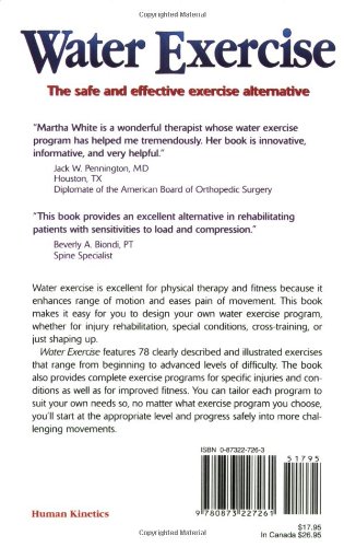 Water Exercise : 78 Safe and Effective Exercises for Fitness and Therapy