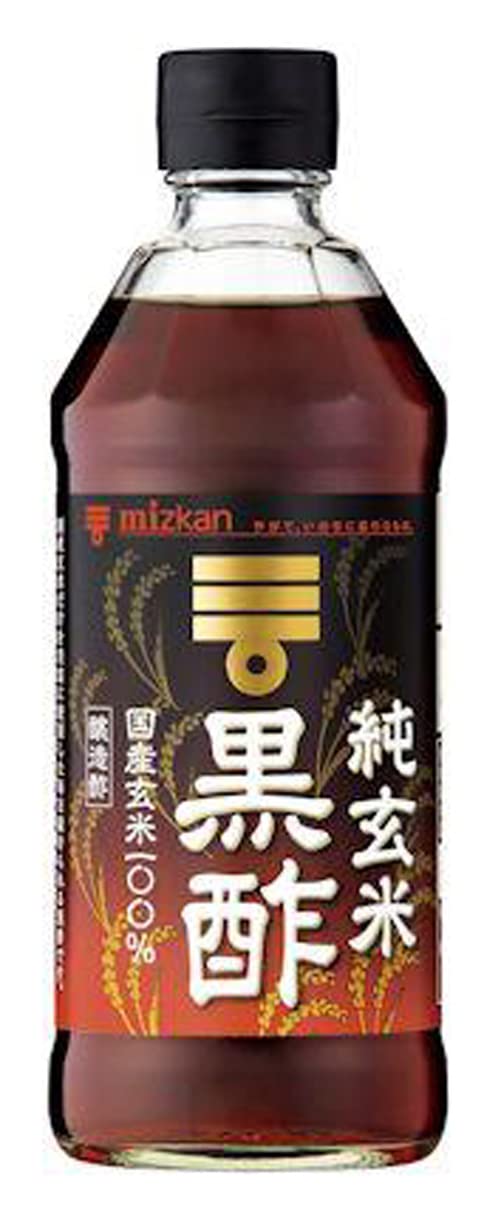 ミツカン 純玄米黒酢 500ml×3個