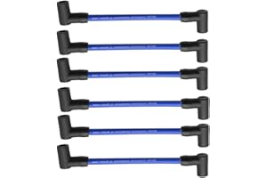 NFSPEEDING 6 Pcs Spark Plug Wire 6" High Performance Premium Marine Replacement for Evinrude OMC Johnson Spark Plug Wire Leads Set Sierra Boating Accessories Replace 18-8816-1 ZF478V