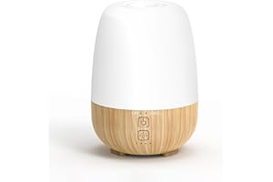 SEEDSEEL 150ML Cordless Essential Oil Diffuser, Built-in 6000mAH Rechargeable Battery, 7-Hour Runtime, 7 LED Color Changing Lights, Portable Aromatherapy Diffuser for Home,Office,Outdoor