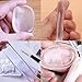 Silicone Makeup Sponge Blender Silisponge - Professional Liquid Foundation BB Cream Concealer Powder Beauty Applicator - Zero Make Up Waste Gel Puff - Blending Air Cushion Cosmetics Blender 4 Pack