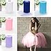 Haperlare 6 Inch x 200 Yards (600FT) Pink Tulle Rolls Tulle Spool Pink Tulle Fabric Rolls Wedding Tulle for Gift Bow Craft Tutu Skirt Wedding Party Decorations