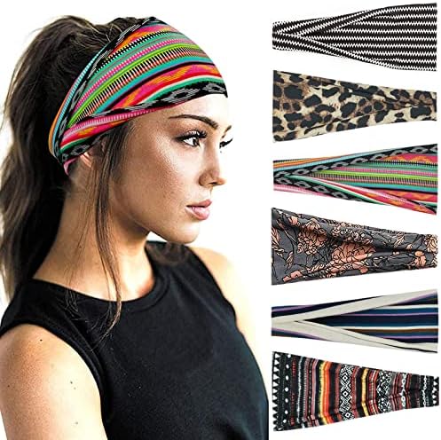 Headbands Pour Femmes - Lot De Bandeaux Fashion En Gris, Noir Et Blanc