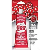 Shoe Goo Repair Adhesive for Fixing Worn Shoes or Boots, Clear, 3.7-Ounce Tube