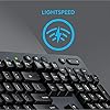 Logitech G613 Wireless Mechanical Gaming Keyboard, LIGHTSPEED Advanced 1ms 2.4GHz and Bluetooth Wireless, Romer-G…