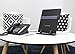 Juvale Document Holder for Typing with Adjustable Clip & Line Guide Holds Letter, Legal & A4 Size Paper, Portable Steel Reading Stand