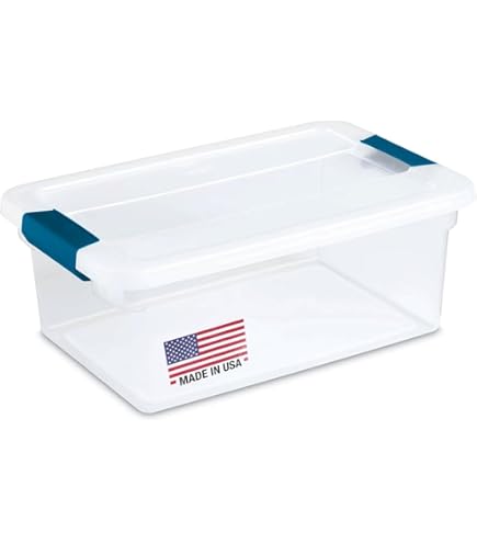 THE PERFECT BOX 11L ホワイト　T-PROFESSIONAL Amazon.com - Superio Clear Storage Box with Lid, 22 Quart