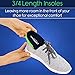 ViveSole 3/4 Plantar Fasciitis Insoles for Women and Men - Orthopedic Inserts for Flat Feet, Arch Support, Fatigue, and Lower Back Pain Relief - Non Odor Foam Cup Support