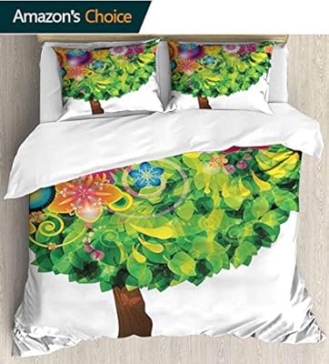 Amazon Com Tree Of Life Bedding Sets Duvet Cover Set Colorful