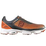 Men's Footjoy Hyperflex Golf Shoes Grey/Orange Size 9.5 M US