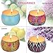 Scented Candles Gift Set, MANLI Soy Wax Aromatherapy Candle With Strongly Sweet Fruity Scents Create Romantic Mood for Stress Relief and Aromatherapy – 4 Packthumb 3