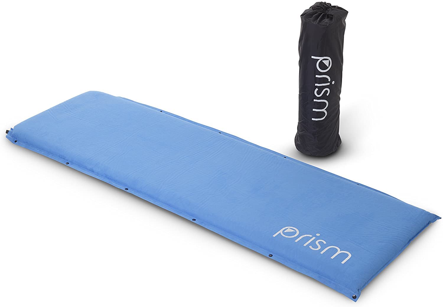 Self Inflating Lightweight Camping Mat - Luxury Padding and Doe Suede Comfort Layer (4cm)